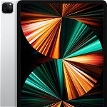 Tableta iPad Pro (2021), Procesor Apple M1 Octa-core 3.2GHz, Ecran Lquid Retina XDR 12.9", 8GB RAM, 128GB Flash, 12+10 MP, Wi-Fi, Bluetooth (Silver)