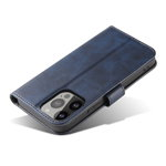Husa Magnet Wallet Stand compatibila cu iPhone 15 Pro Blue, OEM