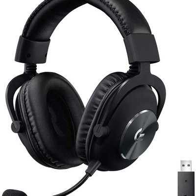LOGITECH PRO X Wireless LIGHTSPEED Gaming Headset - BLACK - USB - EMEA