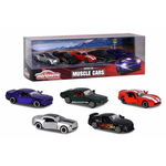 Set 5 masinute Majorette - Muscle Cars, 7.5 cm