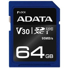Card de Memorie Premier Pro 64GB SDXC, ADATA