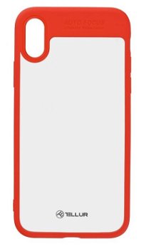 Husa de protectie Tellur Hybrid Matt Bumper pentru Apple iPhone X Red