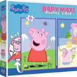 Puzzle Primo baby maxi 2x10 Peppa Pig Trefl, Trefl