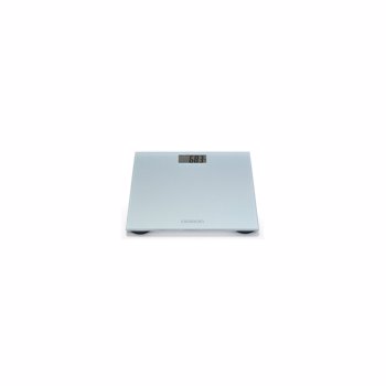 Cantar super slim HN-289-E, 150 kg, Sticla securizata, Display LCD, pentru adulti si bebelusi, Gri