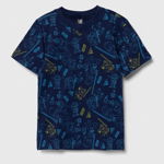 adidas tricou de bumbac pentru copii x Star Wars culoarea albastru marin, modelator, adidas
