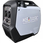 Generator curent tip invertor Konner&Sohnen KS BASIC, KSB 22i S, 2000 W, 2.7 CP, benzina, 4 l capacitate rezervor, silentios, portabil, pornire manuala, 2 x 16 А, bobinaj cupru