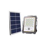 Proiector LED cu Panou Solar KlaussTech, 600W, Lumina Alba, Telecomanda, Control de la distanta, Compact si Ergonomic, Consum Scazut de Energie, Negru, KlaussTech