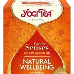 Ceai cu ulei esential Natural Wellbeing bio, Yogi Tea, 34g