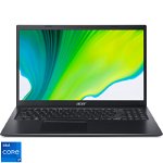 Laptop Acer 15.6'' Aspire 5 A515-56, FHD IPS, Procesor  Intel® Core™ i7-1165G7 (12M Cache, up to 4.70 GHz, with IPU), 16GB DDR4, 512GB SSD, Intel Iris Xe, No OS, Charcoal Black