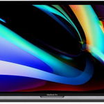 Laptop Apple MacBook Pro 16 Retina (Procesor Intel® Core™ i9-9880H (16M Cache, up to 4.80 GHz), Coffee Lake, 16", Retina, Touch Bar, 16GB, 1TB SSD, Intel® UHD Graphics 630, Mac OS Catalina, Layout INT, Argintiu)