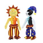 Set 2 jucării pluș tip Sundrop Moondrop Fnaf Clown, +3ani