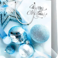 Punga cadou XL. Merry Christmas, Litera