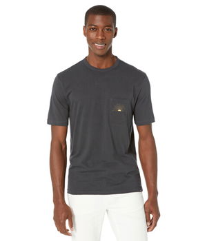 Imbracaminte Barbati Faherty Graphic Sun Rays Tee Washed Black, Faherty