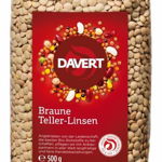 Linte maro bio 500g DAVERT