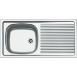 Chiuveta Franke Euroset ESL 611-86 DR, 86 x 43.5 cm, 1 cuva, picurator pe dreapta, Inox Dekor texturat, Franke