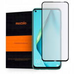 Folie Sticla Full Cover Full Glue Mocolo Huawei P40 Lite ,cu Adeziv Pe Toata Suprafata Foliei Neagra