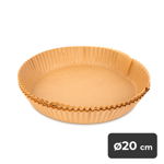 Hartie de copt pentru friteuza cu aer - rotunda - 20 cm - 50 buc pachet