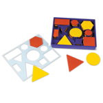 Set de sortat - Forme geometrice, Learning Resources, 4-5 ani +, Learning Resources