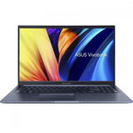 Laptop ASUS Vivobook X1502ZA, 15.6 inch, Intel Core i7-12700H, 14 nuclee, 16 GB DDR4, 512 GB SSD, Iris Xe, NO OS, quiet blue