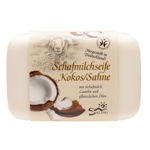 SALING NATURPRODUKTE Săpun cremos cu lapte de oaie, cocos și smântână 100g, SALING NATURPRODUKTE