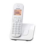 Telefon Fix Panasonic KX-TGC210FXW (Alb), Panasonic