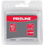 Set 1000 capse intarite, Proline, otel, 14 mm, argintiu