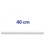 Platou tort (cake drum) patrat 40cm alb, DULCINEA