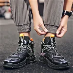 Pantofi Sport Barbati CL46 Negru | Mei, Fashion