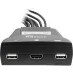 LS-21HA HDMI, 2 Port, Kunststoff retail, Inter-Tech