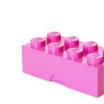 Cutie LEGO pentru sandwich roz, LEGO
