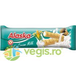Rulou din porumb umplut cu crema de lapte, 18g, Alaska, Alaska