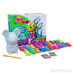 Set de creatie cu argila usoara, Moon Light Clay - Pino Friend - TOMMY, Okto