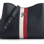 Tommy Hilfiger Geantă Th Emblem Crossover Corp AW0AW14315 Bleumarin, Tommy Hilfiger