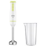 Blender de mana Zelmer ZHB4561L, 800 W, 1 viteza si Turbo, 0.8 l, Alb/Galben, Zelmer