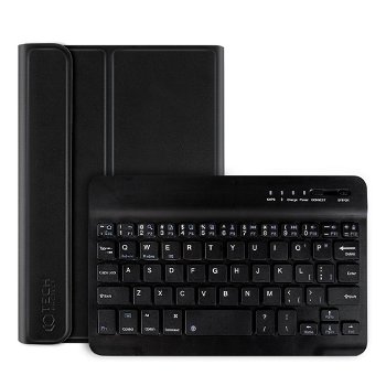 Husa cu tastatura Tech-Protect Smartcase compatibila cu Lenovo Tab M10 3rd Gen TB328 10.1 inch Black, TECH-PROTECT