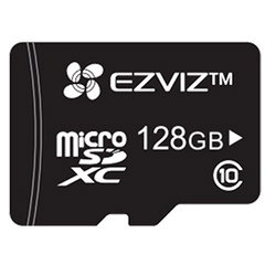 Card de memorie Ezviz CS-CMT-CARDT128G-D Smart MicroSD 128GB, Clasa C10/U3, EZVIZ