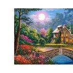 Puzzle 1000. Cottage in The Moon Garden