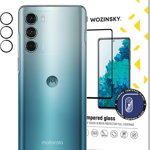 Wozinsky Wozinsky Full Camera Glass szkło hartowane 9H na cały aparat kamerę Motorola Moto G200 5G / Edge S30, Wozinsky