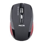 Mouse wireless Flea Advance 800dpi Rosu NGS, NGS