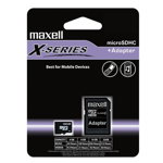 MicroSDHC Card 16GB clasa 4 cu adaptor X-Series, Maxell