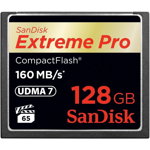 CompactFlash Extreme PRO 128GB VPG-65 160 MB/s, SanDisk