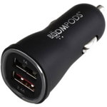 Incarcator Auto Boompods CC5BLK, 3.4A, 2 x USB (Negru)