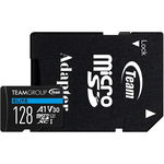 Micro SDXC Elite A1 V30 128GB + Adaptor, TEAMGROUP