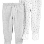 Carter's Set 2 piese pantaloni bebelus Norisori