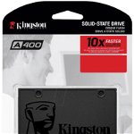 SSD Kingston A400, 480GB, 2.5", SATA III, Kingston