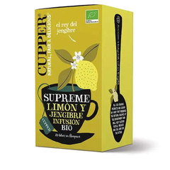 Infuzie Cupper Ginger Supreme Bio, 20 pungi,