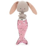 Jucarie de plus - Lucy the Bunny Mermaid - 30 cm, Orange Toys