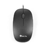 Mouse Ngs Wired Flame 1000dpi 3 Black PC
