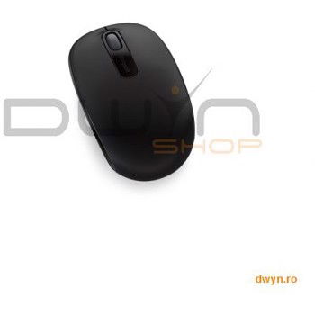 Mouse Microsoft Mobile 1850, Wireless, negru, U7Z-00003