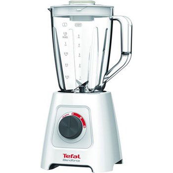 Blender Tefal BlendForce 2 BL420131, 600W, 4 lame, recipient 2L, Alb